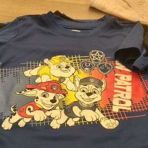 Paw Patrol Kids Blue T-Shirt X3 Ts